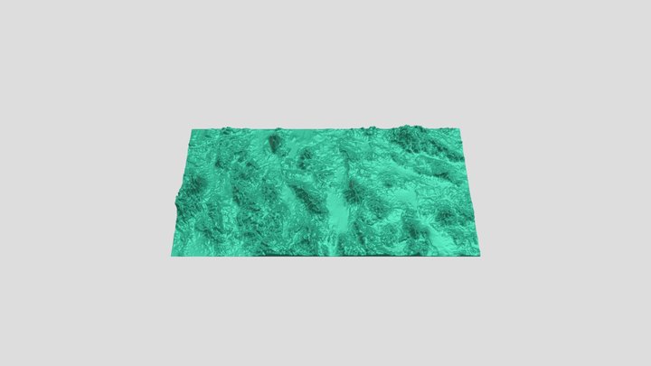 Comayagua 3D Map 3D Model