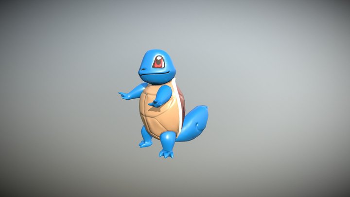 Squirtle 3D Model