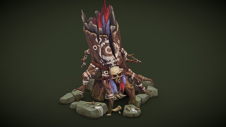 Goblin Altar 3D Model