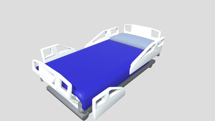 Hospital-bed 3D Model