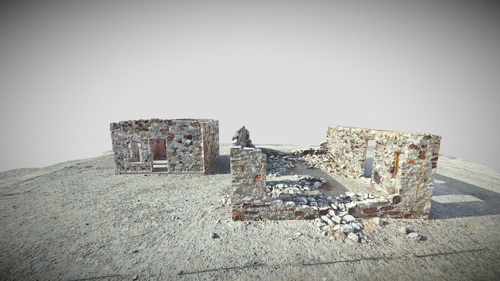 Joseph Cone Cabin – Quartzsite, Arizona 3D Model
