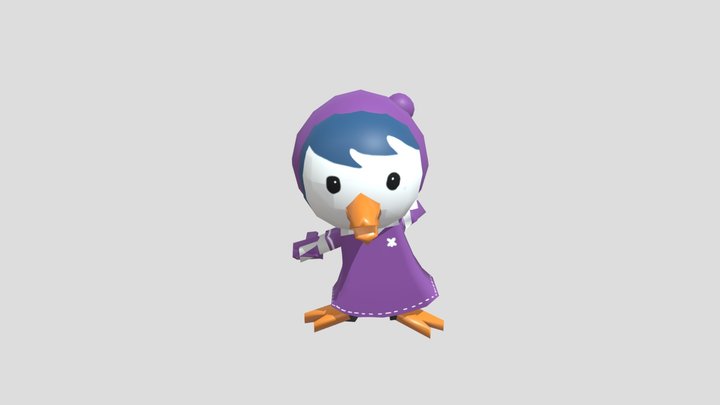 Petty - Pororo the little penguin 3D Model