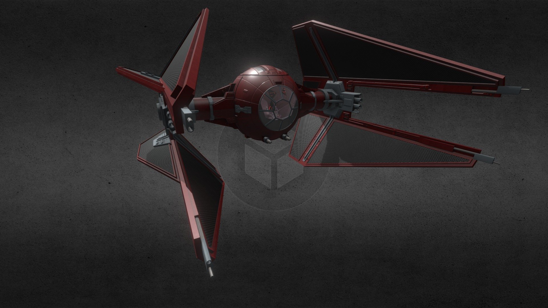 Emperor's Royal Guard TIE/IN Starfighter - 3D Model By Jakob Sailer ...