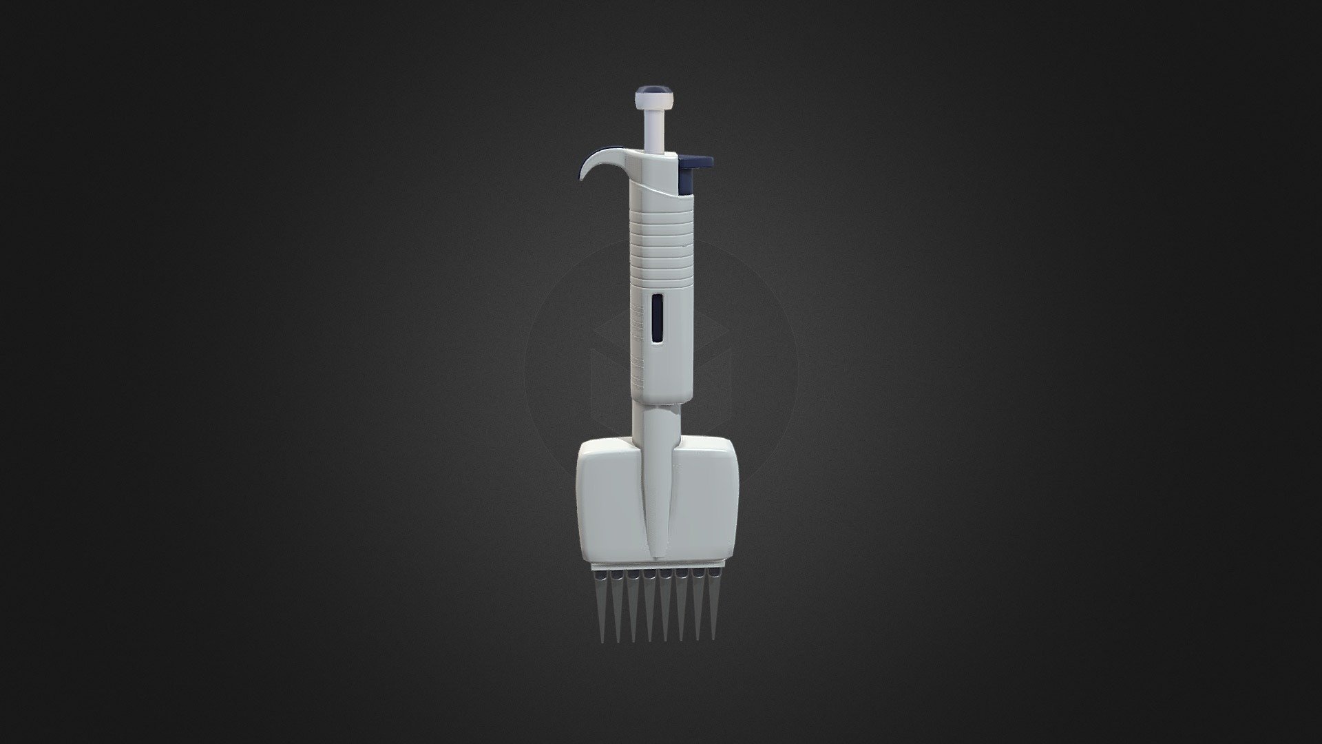 Micropipette Multiple - 3D model by aruvana [f672eeb] - Sketchfab