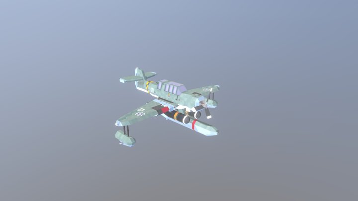 TB-05 'Mudskipper' (tail gunner variant) 3D Model