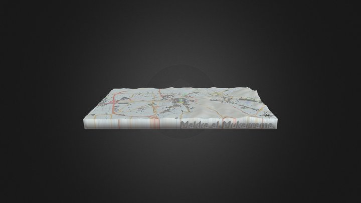 Makka al-Mukarrama 3D Model