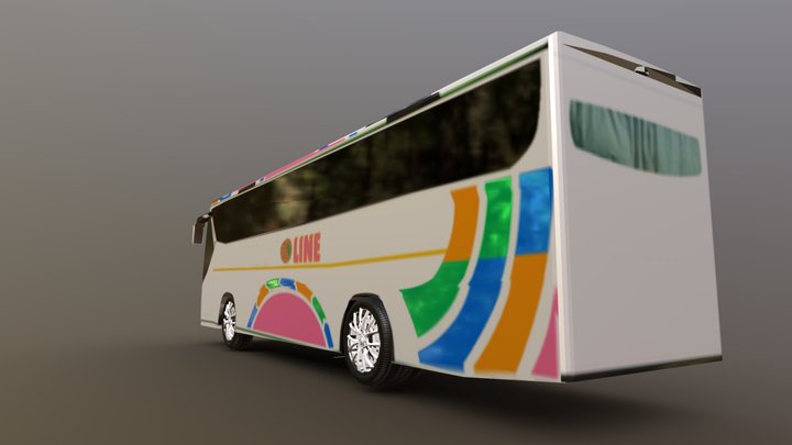 Bus - Free model 3D Model