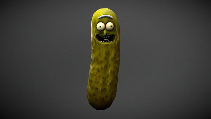 Retopo Rick 3D Model