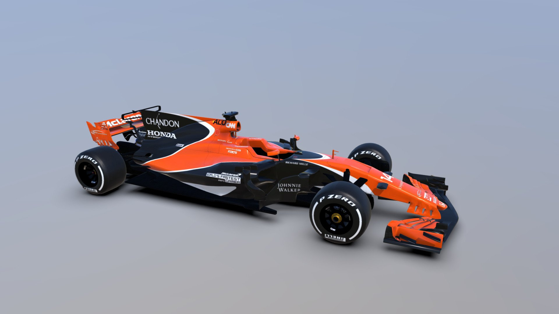 McLaren Honda MCL32 Monza - 3D model by Excalibur [f673ffe] - Sketchfab