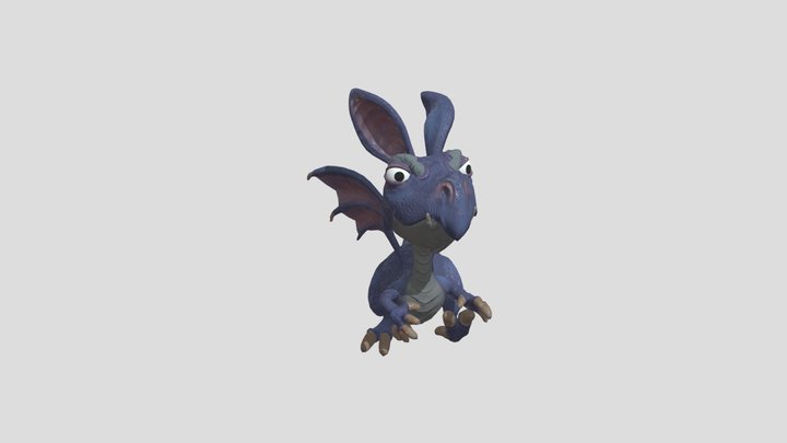 baby dragon 3D Model