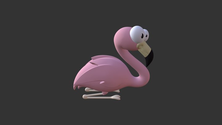 Flamingo 3D Model