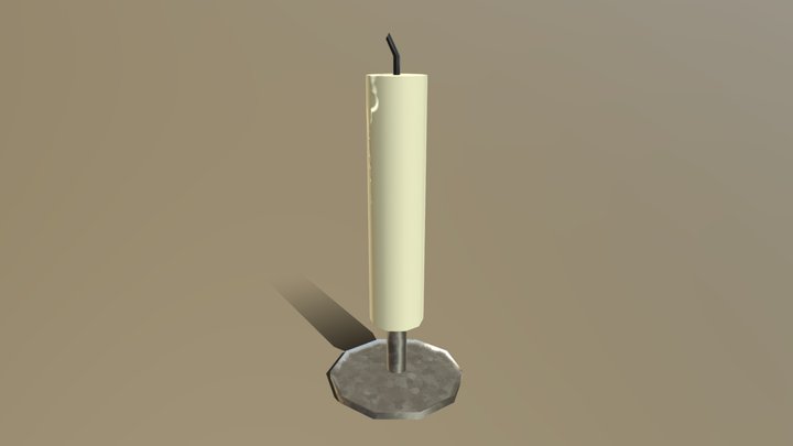 Candle 3D Model