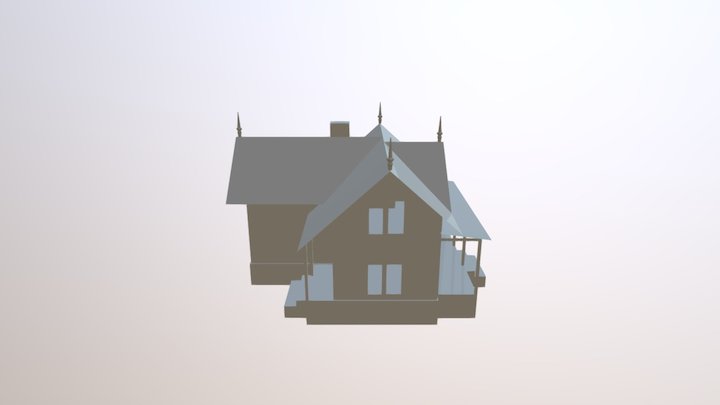 Small Keeper's House 3D Model
