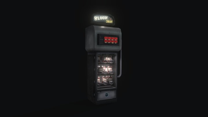 Bloody shot 3D Model