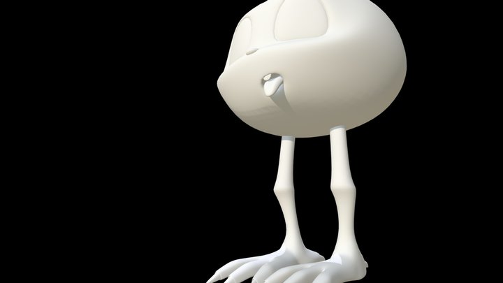 Little Monster 3D Model