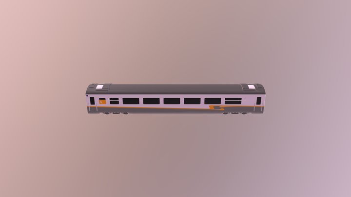 Gerbong Kereta Api 3D Model
