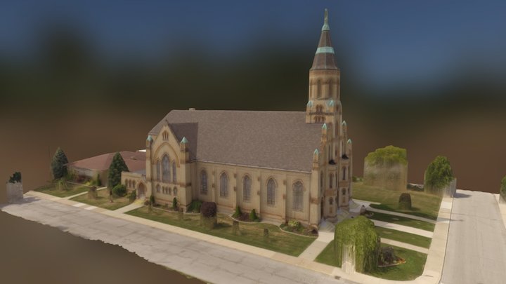 Catholic Church Vers. 2 3D Model