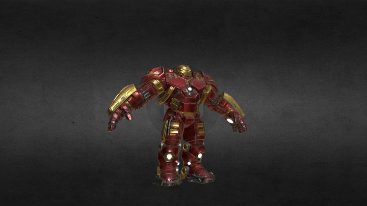 Hulk Buster 3D Model