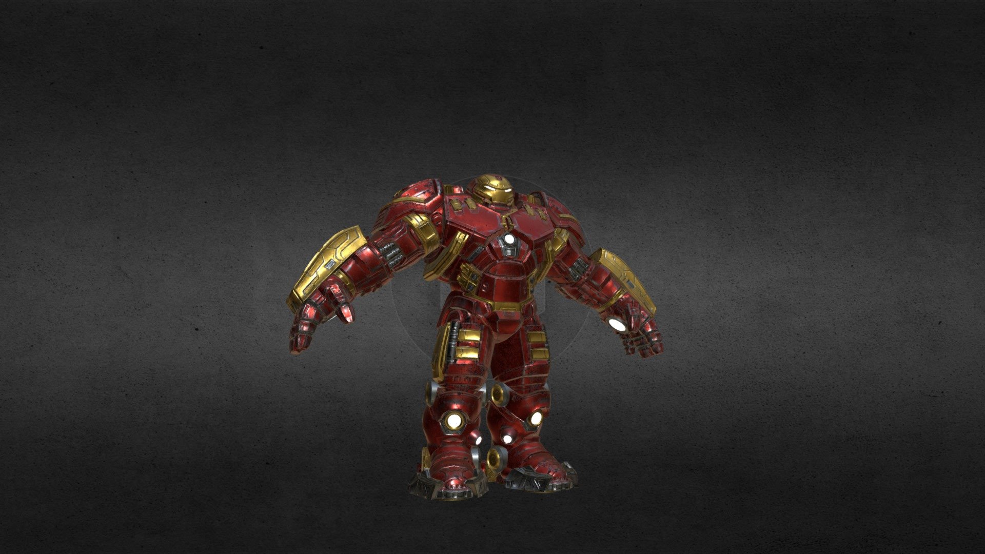 Hulk Buster - 3D model by PK (@ousopheakcheng) [f678b44] - Sketchfab