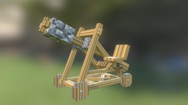 Catapult 3D Model