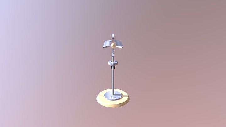 Lampada Arte 3D Model