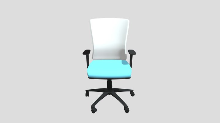 Linx Operator Office Chair 3D Model