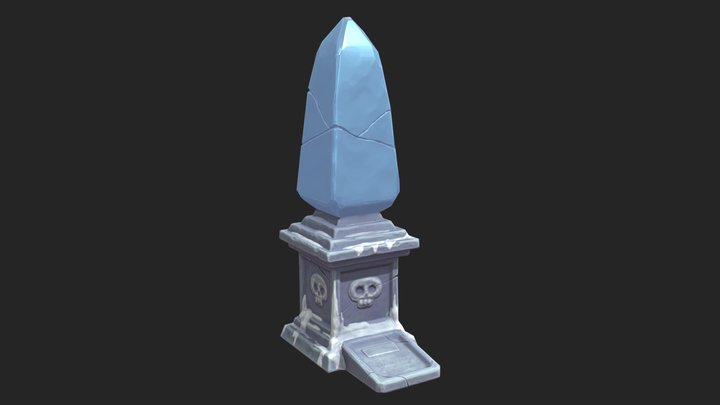 CrystalMonument 3D Model