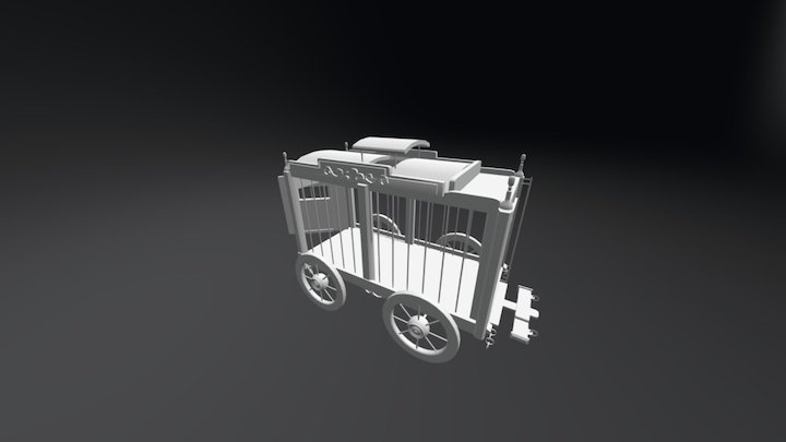 Circus cage 3D Model