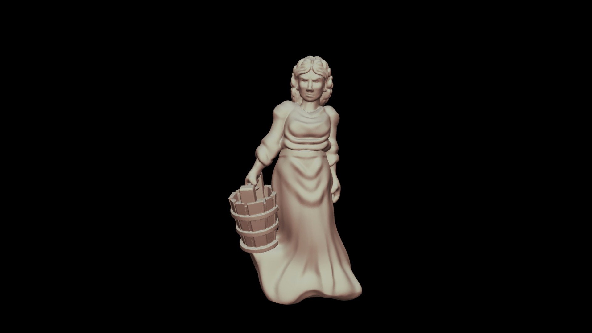 Milkmaid - 3D Model By Dutchmogul [f67b766] - Sketchfab