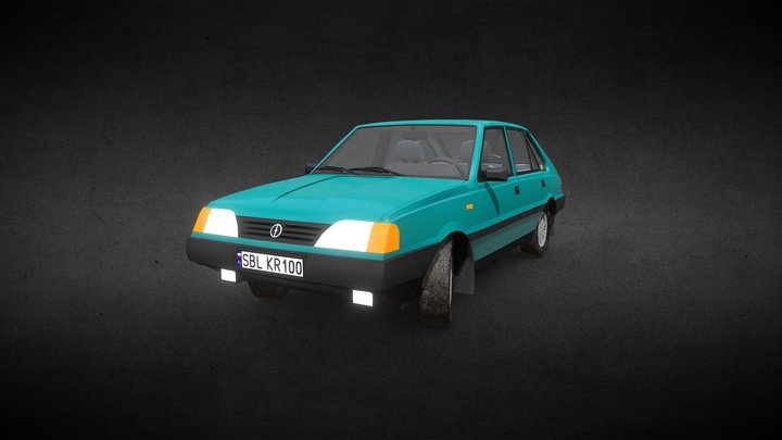 1993 FSO Polonez Caro MR'93 (LP, new) – Kostenloses 3D-Modell STL