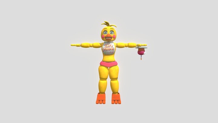 Toy Chica Ar 3D Model
