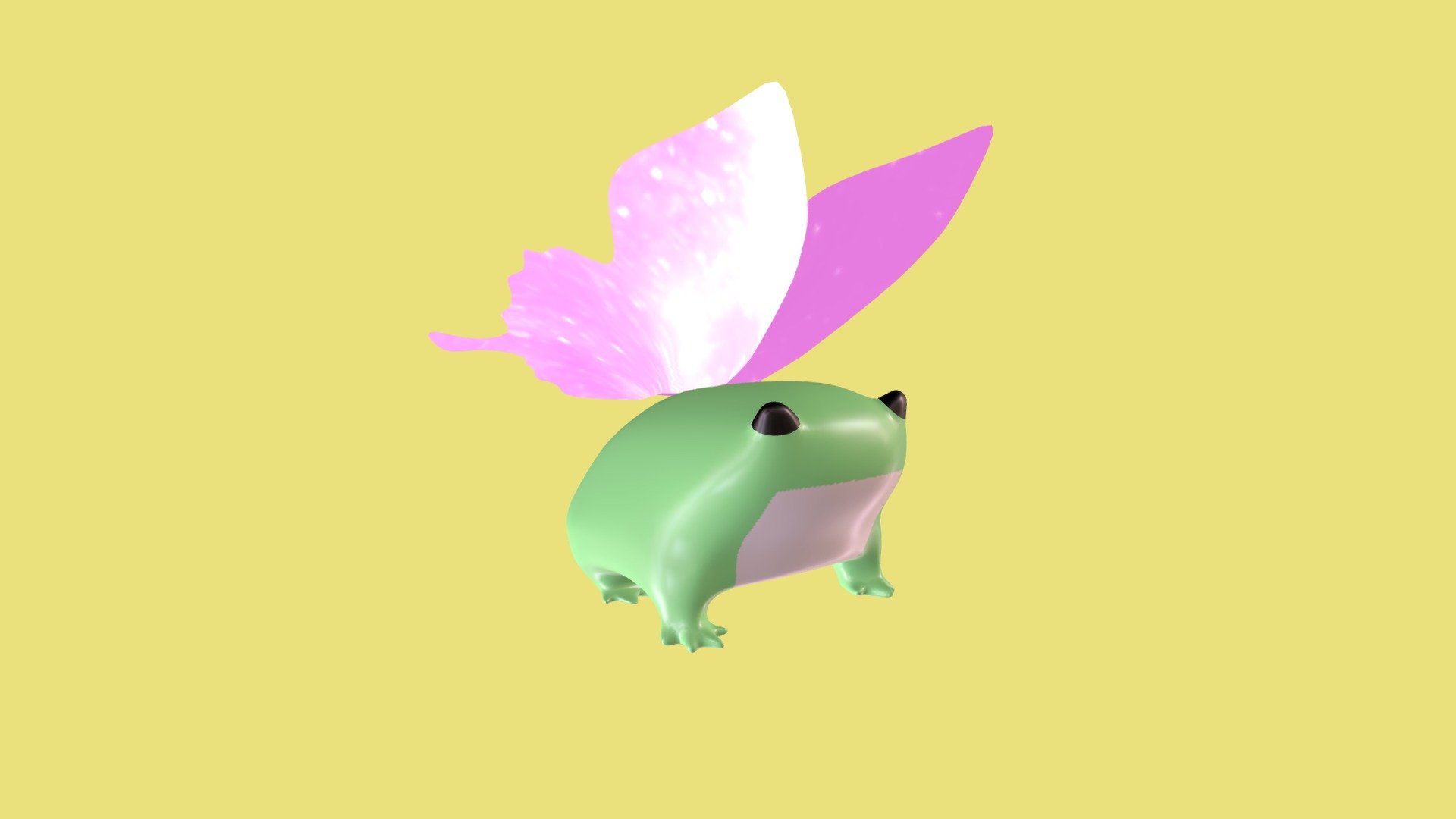 Fairy Frog - 3D model by Liv_3D [f67cd10] - Sketchfab