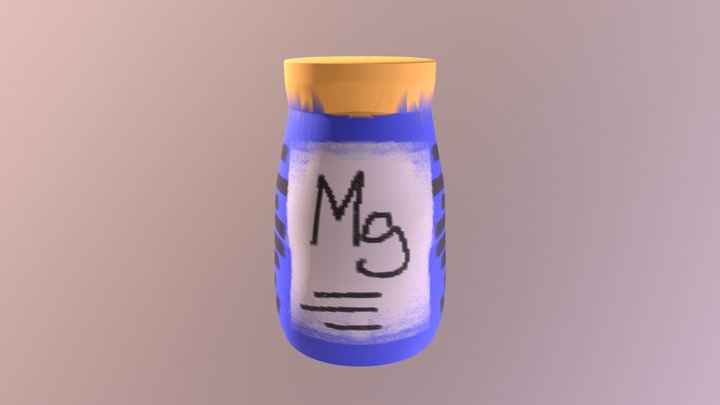 Magnesium overlord pill thing 3D Model