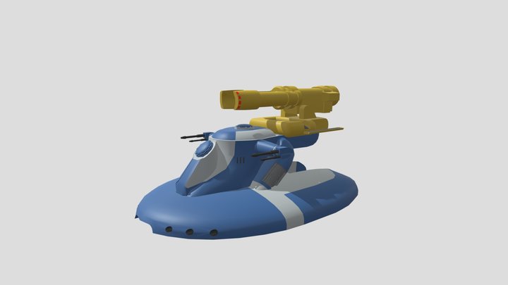 Defoliator Tank 3D Model