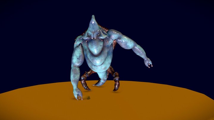 B2D1_Guérin_Eva_CharaAdvAnim_StyledPose 3D Model