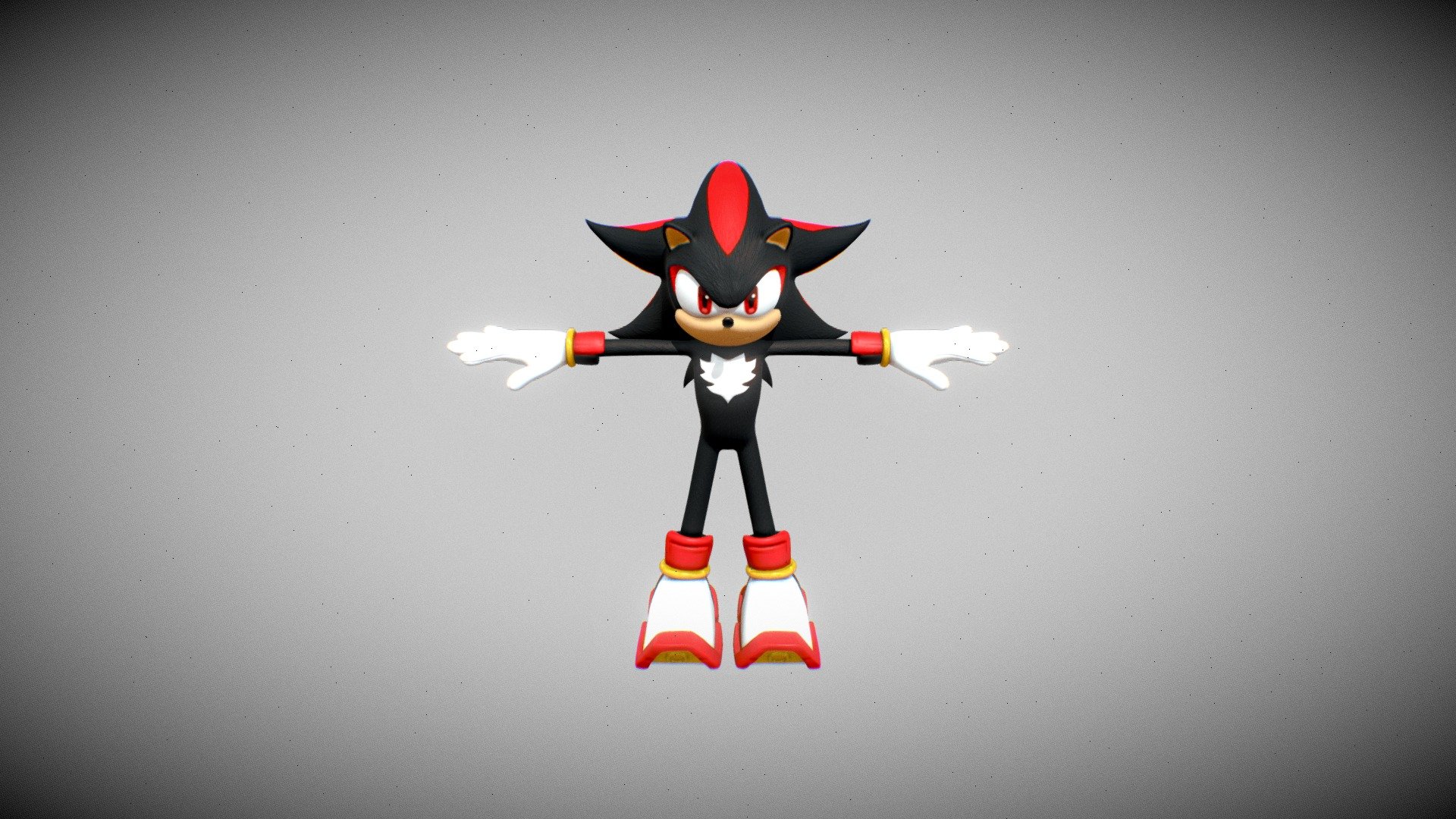 Shadow the Hedgehog - 3D model by sol.bortolotti [f67dd24] - Sketchfab