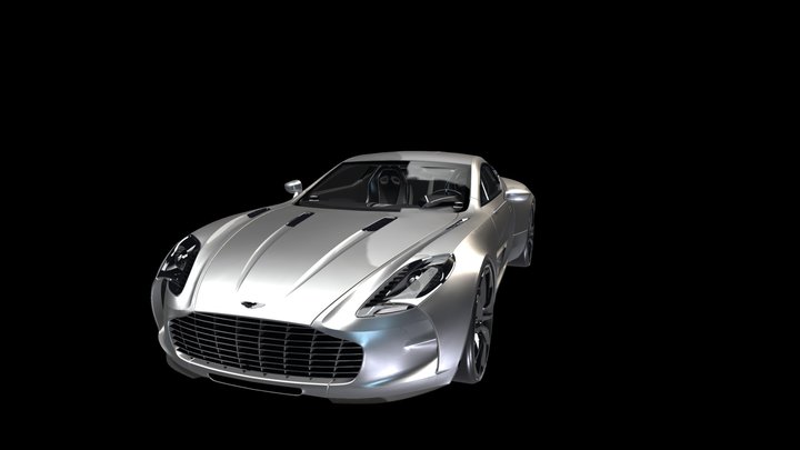 2010 Aston Martin One-77 – Modello 3D gratuito STL