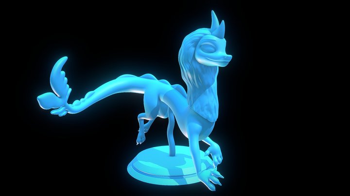 Sisu - Raya and the Last Dragon 3D print 3D Model