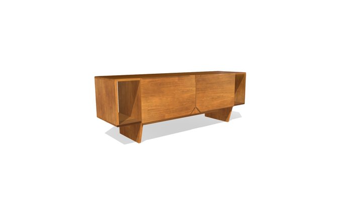 BONIX TV (BNT-01) 150x42x53cm 3D Model