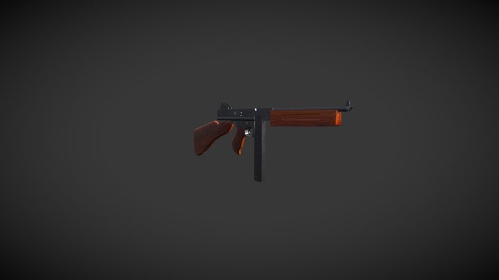 Thompson_m1928 3D Model