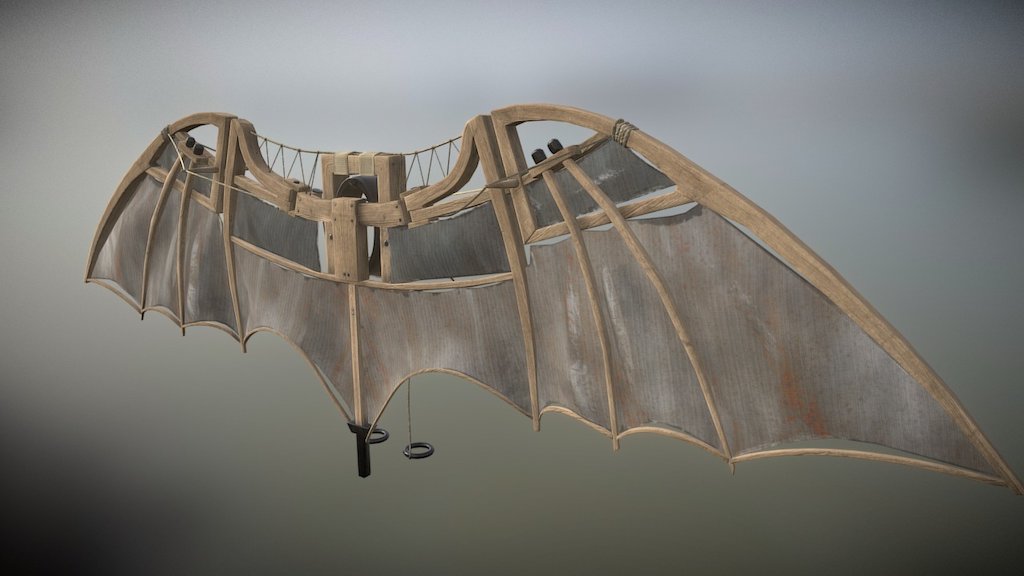 Glider for Bush People Ark 3D model by lanthanum [f6803c8] Sketchfab
