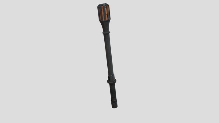 Half Life 2 Stunstick 3D Model