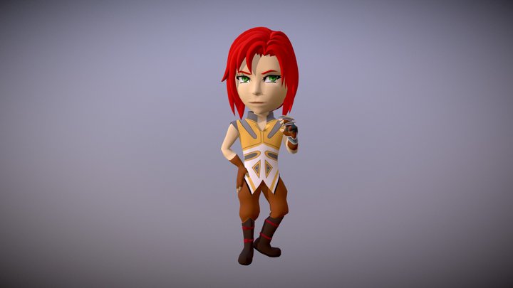 OC - Reed 3D Model