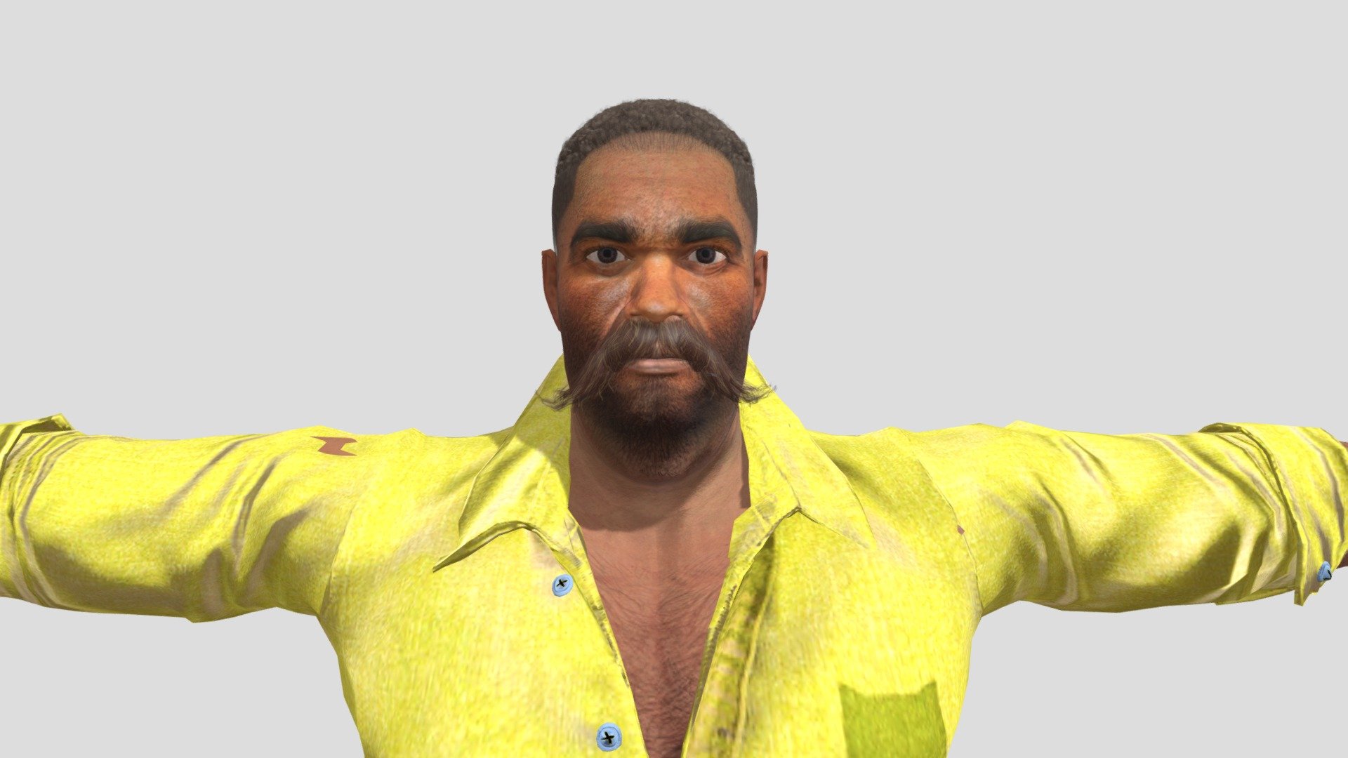Samuel L Jackson As Cleveland Brown - Download Free 3D model by ...