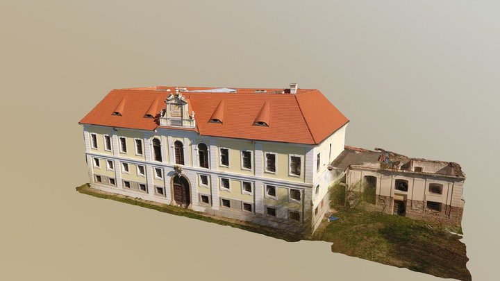 Zámek Kupařovice 3D Model