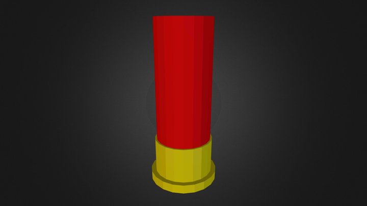 Shotgun Shell  3D Model