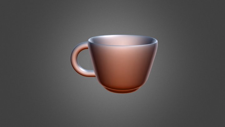 Small Cup of Coffeet to Decorate 3D Model
