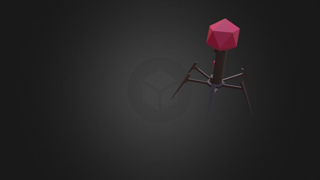 Injector from Steven Universe/T4 Bacteriophage 3D model by
