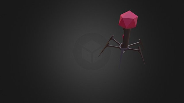 Injector from Steven Universe/T4 Bacteriophage 3D Model