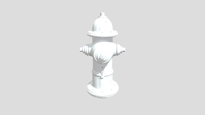 Fire Hydrant 3D Model